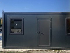 20ft Tiny House Container Cabin Prefab Modular Home Garden Office EU