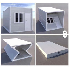 40FT Flat fold with washroom, Farm, Office, Rental unit Brand New container home