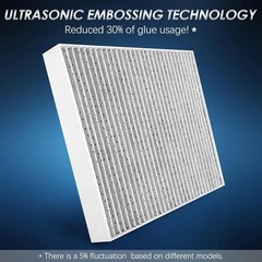 Cabin & Engine Air Filter Kit, CF10930& CA9997, Lab Certified MERV 13, Pre-Oiled
