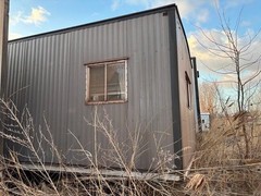 12×60 COMMERCIAL OFFICE TRAILER / MODULAR OFFICE UNIT • 2 OFFICES • 1 RESTROOM