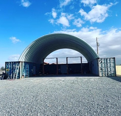 42x40x15 DuroSPAN Steel Building Shipping Container Roof Kit Factory DiRECT