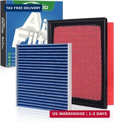 Cabin & Engine Air Filter Kit Fit for Dodge Durango 2011-2026, Jeep Grand Cherok