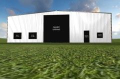 HAUL-O Steel Building Kit | 150 MPH 240KM/H Wind Rated | Commercial / Industrial