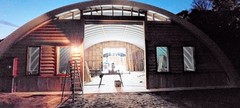 51x60x17 Steel Quonset Building Kit | DuroSPAN | DIY | Open Ends