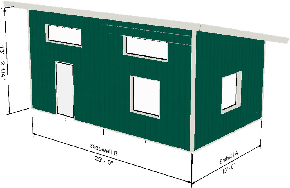 Prefab Metal Home Kit- Engineer ready to process for permit (DIY)