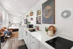 New Forever Tiny Home on Wheels 32′ studio Single Story with full kit & bath