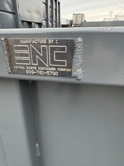 Heavy duty 10yd Roll Off dumpster C&D