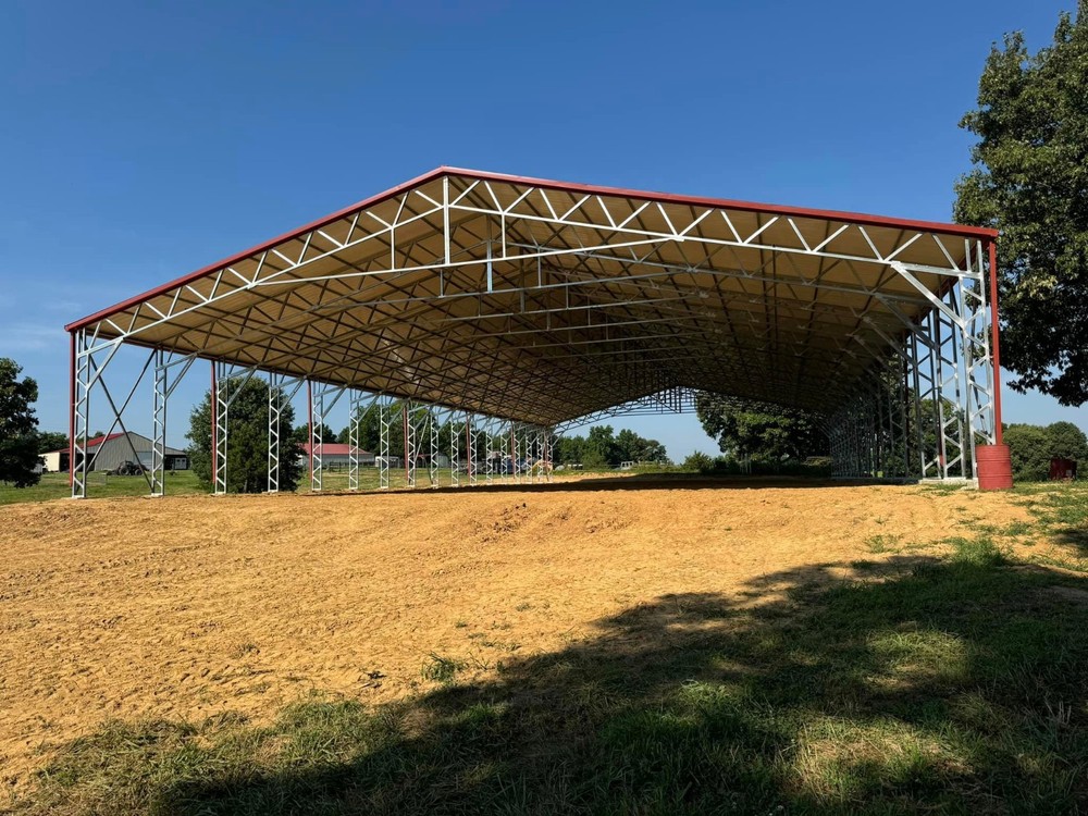 Riding Arena 80x160x14 $104,000. installed. All Steel Building