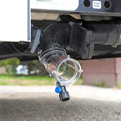45 Degree Hydroflush Attachment Removable Anti-Siphon Valve RV Camper Trailer