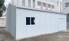 KJ 25′ x 28′ x 15′ Enclosed Metal Workshop Shed Storage Building