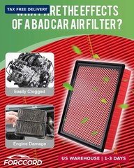 Cabin & Engine Air Filter Kit Fit for Dodge Durango 2011-2026, Jeep Grand Cherok