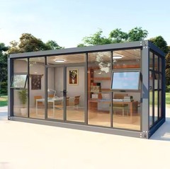 Special 20FT Container House Pod, Custom Prefab Portable Living Backyard Office