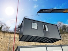 20ft Tiny House Container Cabin Prefab Modular Home Garden Office EU