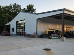 50x100x16 Steel Building SIMPSON Metal Garage Storage Shop Building Kit