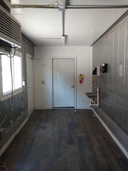 40′ Ground Level Jobsite Office with Restroom Mobile Container Trailer | Atlanta
