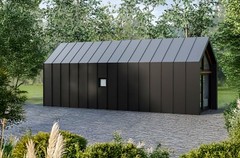 Tiny house, mobile holiday home with equipment