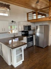 CABIN TINY HOUSE (MANY STYLES) MOVABLE PRE-FAB FOR YOUR PROPERTY/LOT PART. FURN.