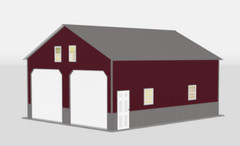 2 Car Garage 24X30X12 Fully Insulated, Upgrades, Gutters available some areas