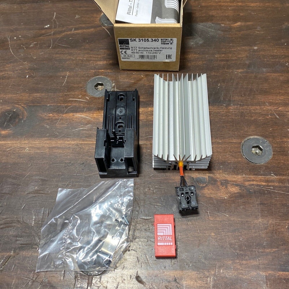 New Rittal SK 3105.340 Cabinet enclosure heater 49-50 W, 110-240 V
