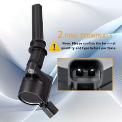 8Pcs DG508 Ignition Coil Pack and SP479 Iridium Spark Plug Compatible with Fo…