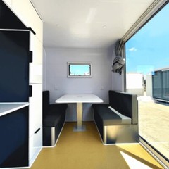 16 ft x 7.4 ft Tiny House Pod House Cabin Prefab House Outdoor Living & Working