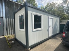 20FT Modular Container House Insulated Prefab Tiny House Steel Cabin