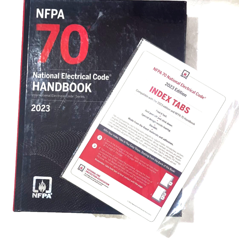 NFPA Handbook 2023 Book National Electrical Code with INDEX TABS USA STOCK