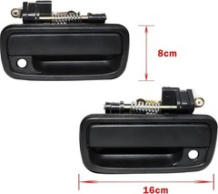 69210-35020 Black Front Right Passenger Exterior Outside Door Handle for Toyota