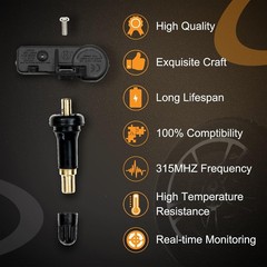 4pcs Genuine Tire Pressure Sensor TPMS OEM 56029398AB Dodge Chrysler Jeep RAM