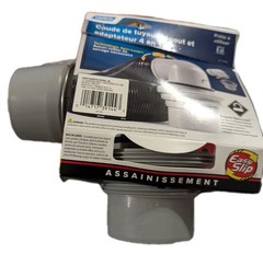 Easy Slip Elbow Fitting and 4-in-1 Adapter for RV Sewer Hose Brand New