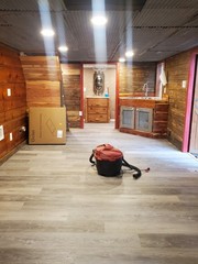Finished 12×32 Portable Building Tiny House with full loft