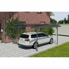 NEW! Vitoria Carport – 16’L x 10’W Gray/Bronze!!