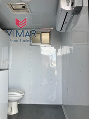 7×14 New Unisex Restroom Trailer, Custom Trailer Manufacturers, Mobile Bathroom