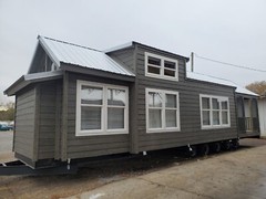 TINY HOME CABINS – CUSTOM BUILT FOR YOUR PREPPED PROPERTY- ELEGANT RUSTIC CABINS