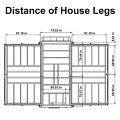 13x20ft Fast Installation Expandable Prefab House Mobile Office W/ Rain Shower