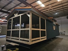 CABIN TINY HOUSE (MANY STYLES) MOVABLE PRE-FAB FOR YOUR PROPERTY/LOT PART. FURN.
