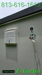 New Portable Toilet Sink Bathroom Single Stall Restroom Job Site Construction HD