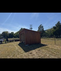 Horse Run-in – Livestock Shelter – Goat Shed – Sheep Shed 10×16