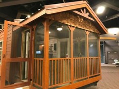 CABIN TINY HOUSE (MANY STYLES) MOVABLE PRE-FAB FOR YOUR LOT/PROPERTY PART. FURN.