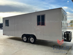 8×24 New Mobile Modular Jobsite Office Trailer, Custom Trailer Mfr. 8×20 8×22