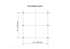 24’x24′ (576 sq.ft.) HEAVY TIMBER CARPORT FOR 2 VEHICLES CARS PREFAB WOOD CANOPY