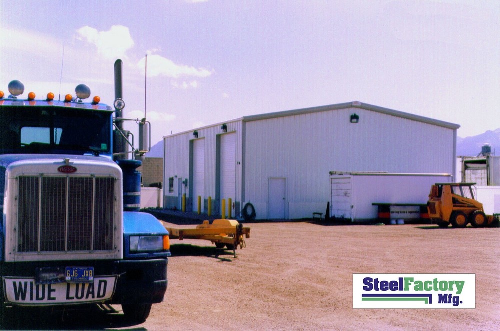Steel Factory Mfg 50x75x14 Metal Frame I-beam Workshop Storage Garage Building