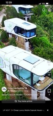 3MOMH Modern Modular Prefabricated Capsule Building Glass Metal Large Windows