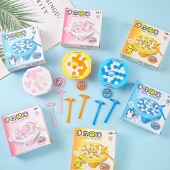 Rescues Penguins Knocking Ice Game Funny Desktop Game Stress Relief Toy Enduring