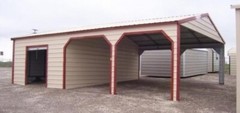 Tire of the same boring carports? Have a sloped driveway? Nationwide service