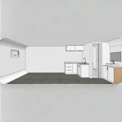20 ft x 7.4 ft Tiny House Pod House Cabin Prefab House Outdoor Living & Working