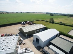 Steel Storage Building Industrial Portable Farm Building Insulated Warehouse