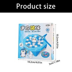 Rescues Penguins Knocking Ice Game Funny Desktop Game Stress Relief Toy Enduring