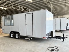 8×20 New Mobile Modular Jobsite Office Trailer, Custom Trailer Mfr. 8×22 8×24