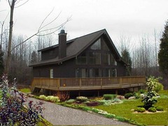 Pre-panelized stick lumber & sheathing house building kit deliverd anywhere FREE